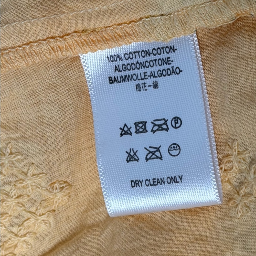 Jen's Pirate Booty Yellow Ombré Maxi Dress Star Sign Embellished Ruffle Sleeve - Picture 6 of 7